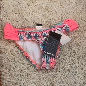 Hurley Bikini Bottoms Size Medium KIDS